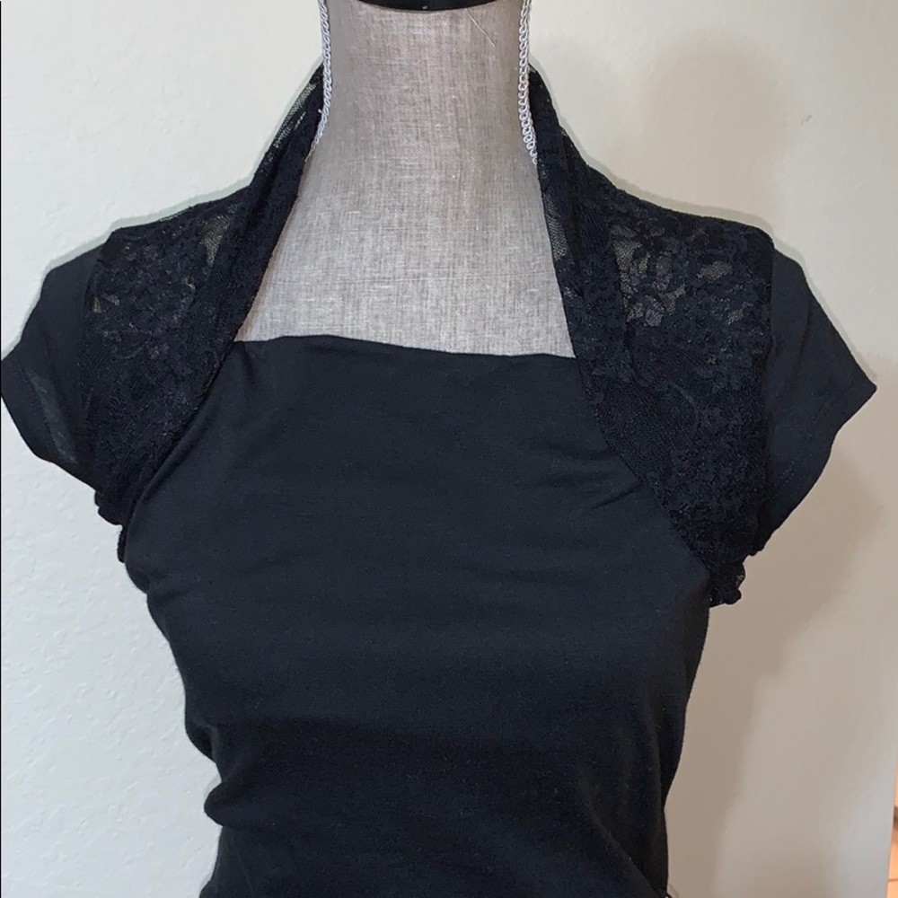 Miss Majesty Lace Black Top